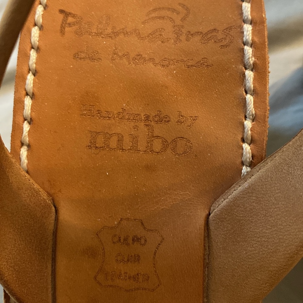 Tan Nubuck Cork Espadrille Wedge Slingback - Picture 9 of 16